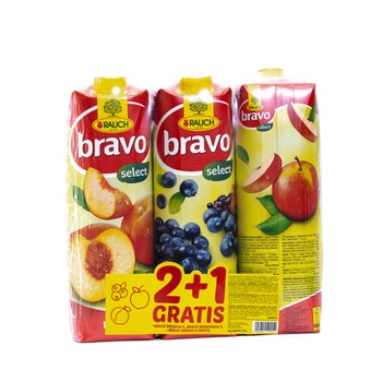 Sok Bravo breskva, borovnica, jabuka 2+1
