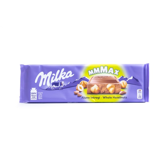 Čokolada Milka Wholenuts 270g