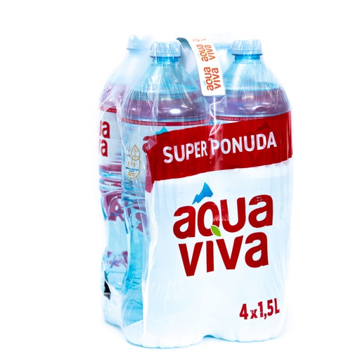Voda Aqua viva 4x1,5l