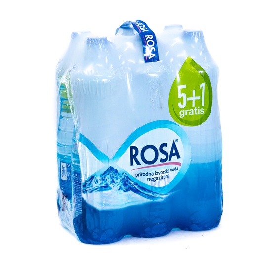 Voda negazirana Rosa 1,5l paket 5+1 gratis