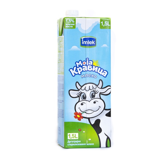 Mleko Moja Kravica 1,5% mm 1,5l
